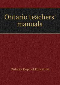 Ontario teachers' manuals