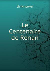 Le Centenaire de Renan