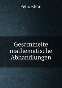 Gesammelte mathematische Abhandlungen