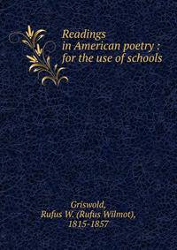 Readings in American poetry : for the use of schools