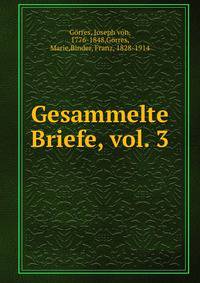 Gesammelte Briefe, vol. 3