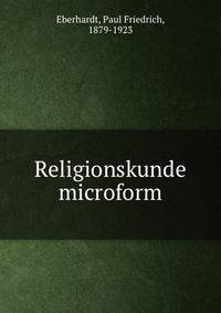 Religionskunde microform