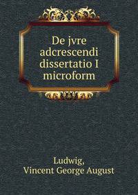 De jvre adcrescendi dissertatio I microform
