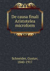 De causa finali Aristotelea microform