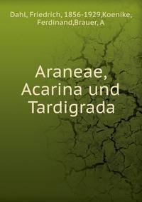 Araneae, Acarina und Tardigrada