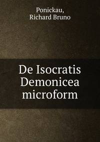 De Isocratis Demonicea microform