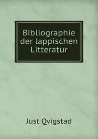 Bibliographie der lappischen Litteratur