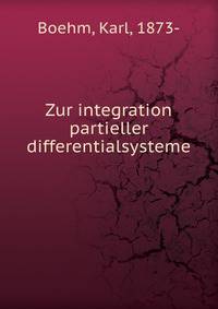 Zur integration partieller differentialsysteme