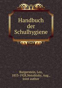 Handbuch der Schulhygiene