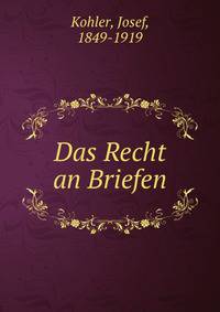 Das Recht an Briefen