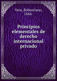 Principios elementales de derecho internacional privado