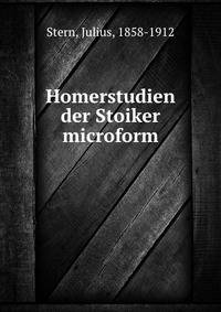 Homerstudien der Stoiker microform
