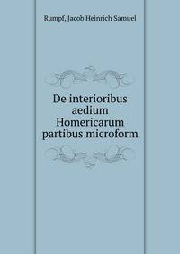 De interioribus aedium Homericarum partibus microform