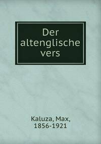 Der altenglische vers