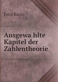 Ausgewa?hlte Kapitel der Zahlentheorie