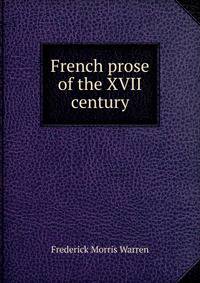 French prose of the XVII century