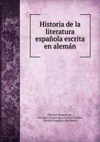 Historia de la literatura espanola escrita en aleman