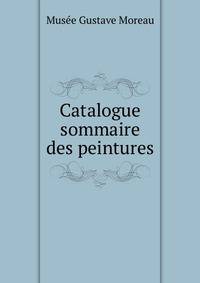 Catalogue sommaire des peintures