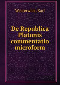 De Republica Platonis commentatio microform