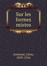 Sur les formes mixtes
