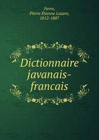 Dictionnaire javanais-francais