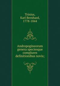 Andropogineorum genera speciesque complures definitionibus novis;