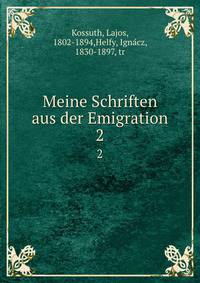 Meine Schriften aus der Emigration. 2