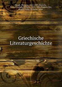 Griechische Literaturgeschichte