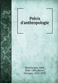 Pre?cis d'anthropologie