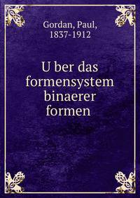 U?ber das formensystem binaerer formen