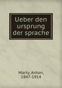 Ueber den ursprung der sprache