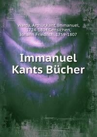 Immanuel Kants Bucher