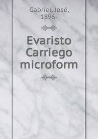 Evaristo Carriego microform