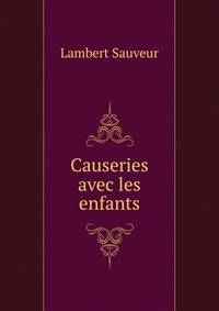 Causeries avec les enfants