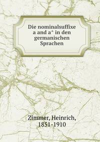 Die nominalsuffixe a and a? in den germanischen Sprachen