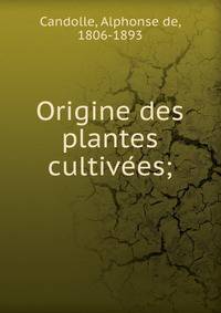 Origine des plantes cultive?es;
