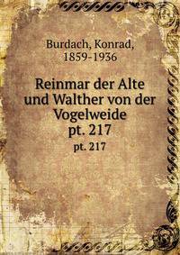 Reinmar der Alte und Walther von der Vogelweide. pt. 217