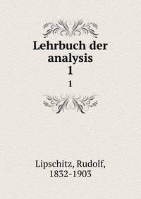 Lehrbuch der analysis. 1