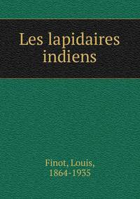 Les lapidaires indiens