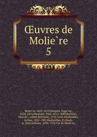 Oeuvres de Molie?re.