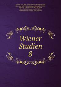 Wiener Studien. 8