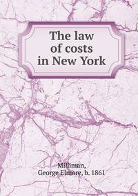 The law of costs in New York