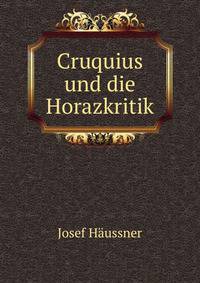 Cruquius und die Horazkritik
