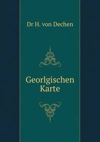 Georlgischen Karte