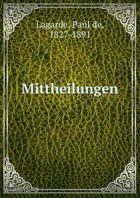 Mittheilungen