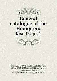 General catalogue of the Hemiptera. Fascicle 4 Fulgoroidea Part 1 Tettigometridae