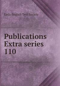 Publications Extra series. 110
