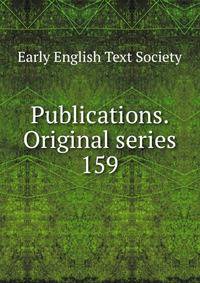 Publications. Original series. 159