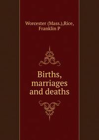 Births, marriages and deaths