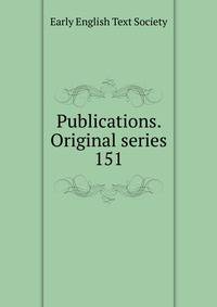 Publications. Original series. 151